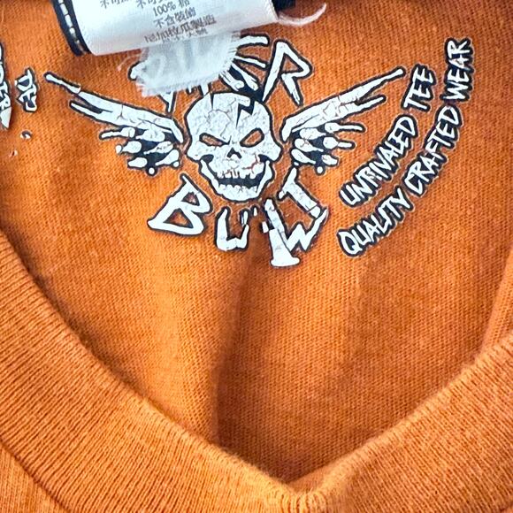 Harley Davidson Motorcycles Texas Barnet T Shirt Sz L Graphic Biker Rebel Grunge - Picture 5 of 6